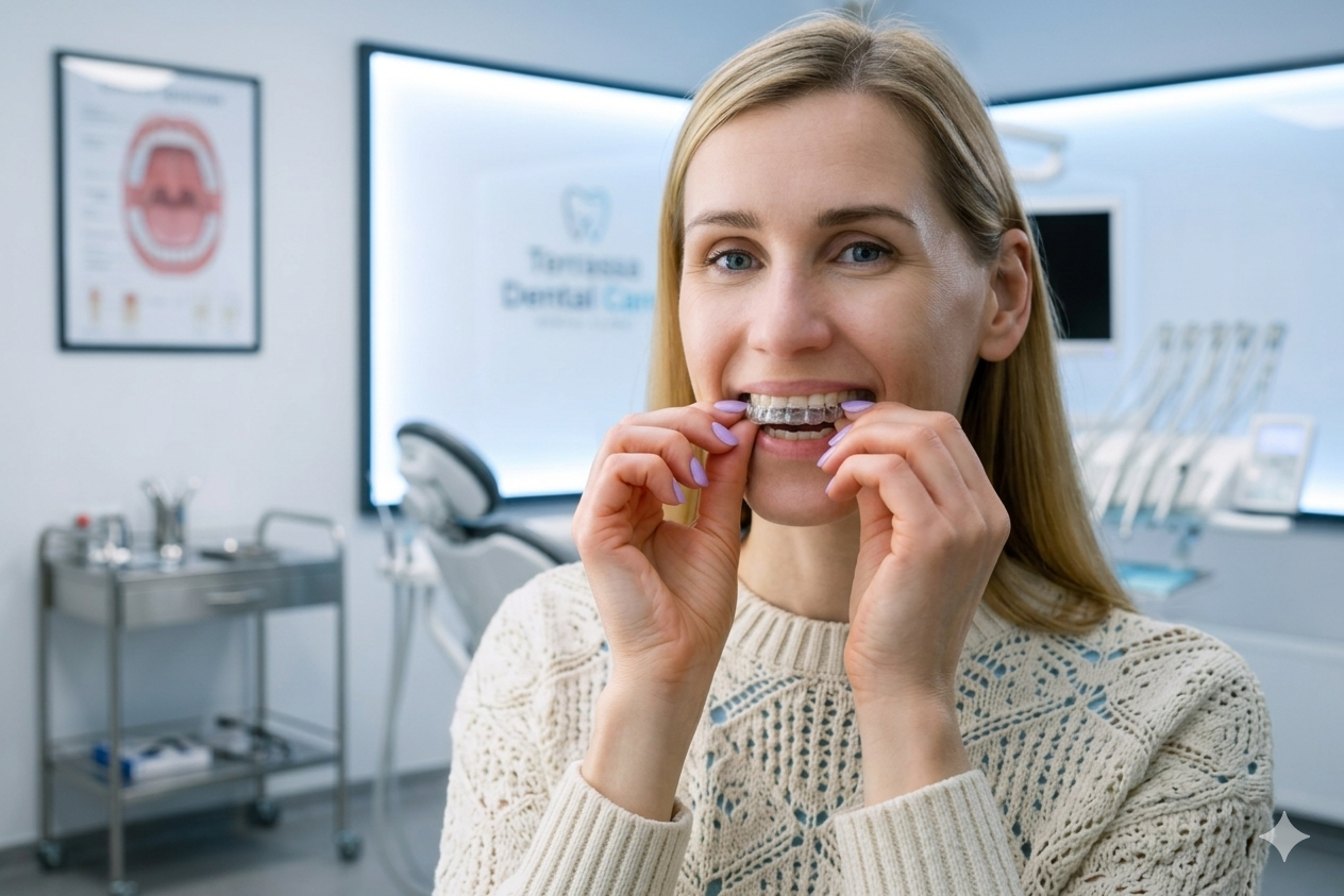 Invisible orthodontics